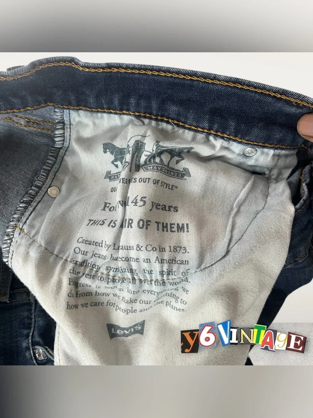 Levi 512 Slim Taper Blue Jeans size 38